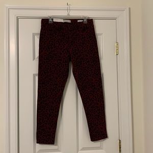 Social Standard by sanctuary cheetah ankle pants